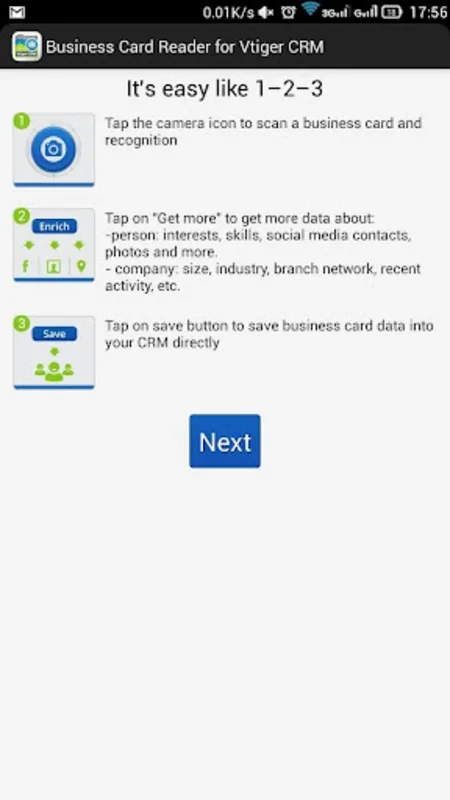 Business Card Reader for Vtige for Android: Streamline Contact Management