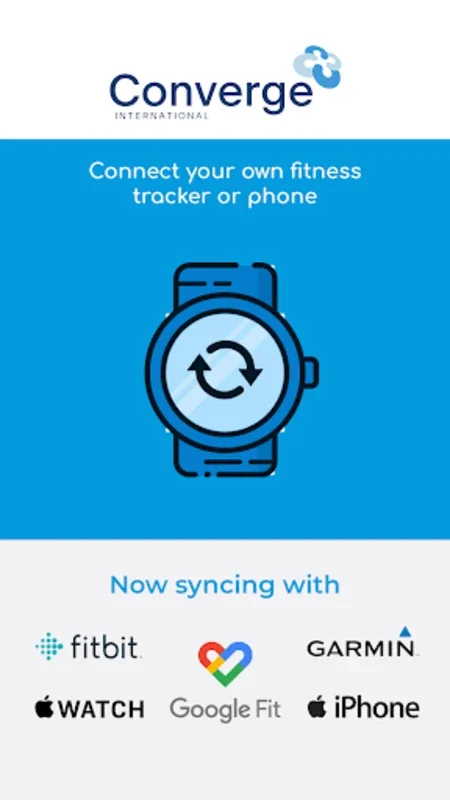 Converge for Android - Manage Health with Counseling & Fitness