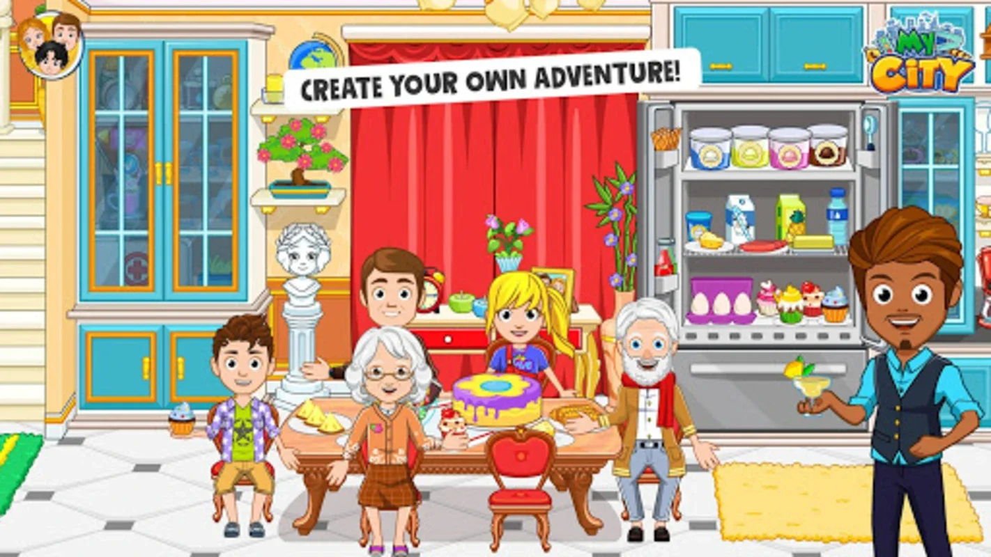 My City : Grandparents Home for Android - An Interactive Digital Dollhouse Game