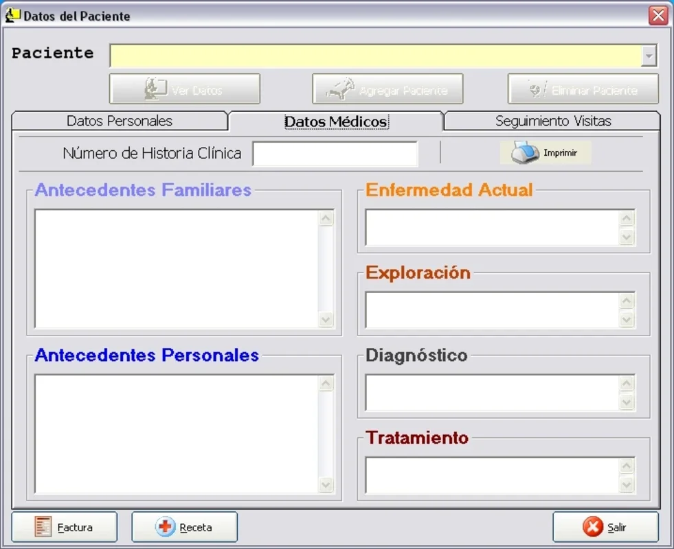 Gestion Consultas Medicas for Windows - Manage Medical Consultations Easily