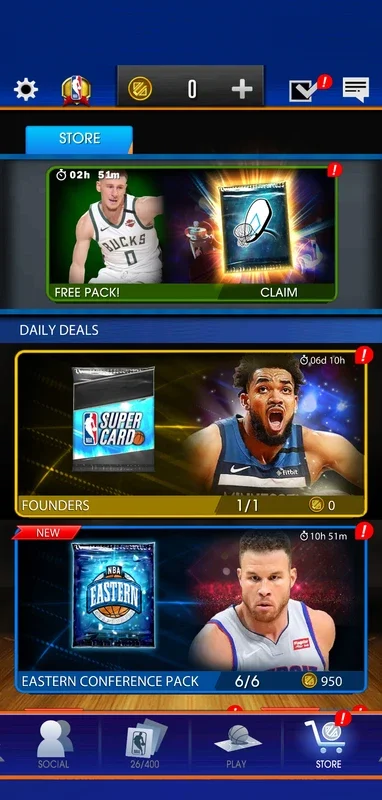 NBA SuperCard for Android - Engaging Basketball Card Game