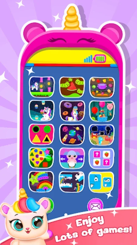 Unicorn Princess Phone for Android - Fun and Educational for Kids