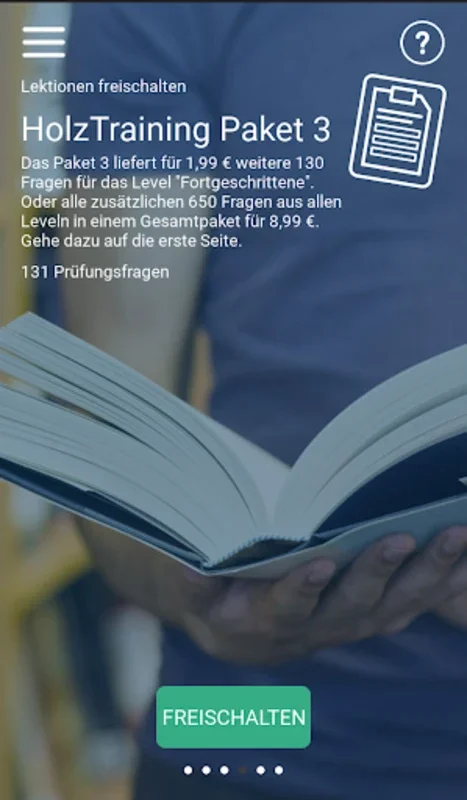 HolzTraining - DER ZIMMERMANN for Android - Free Offline Carpentry Study