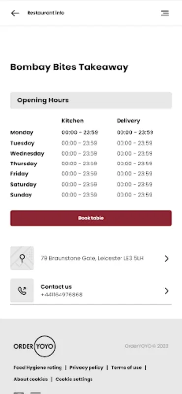 Bombay Bites Takeaway for Android - Convenient Meal Ordering