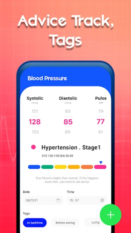 Blood Pressure: BP Tracker for Android - Manage Heart Health