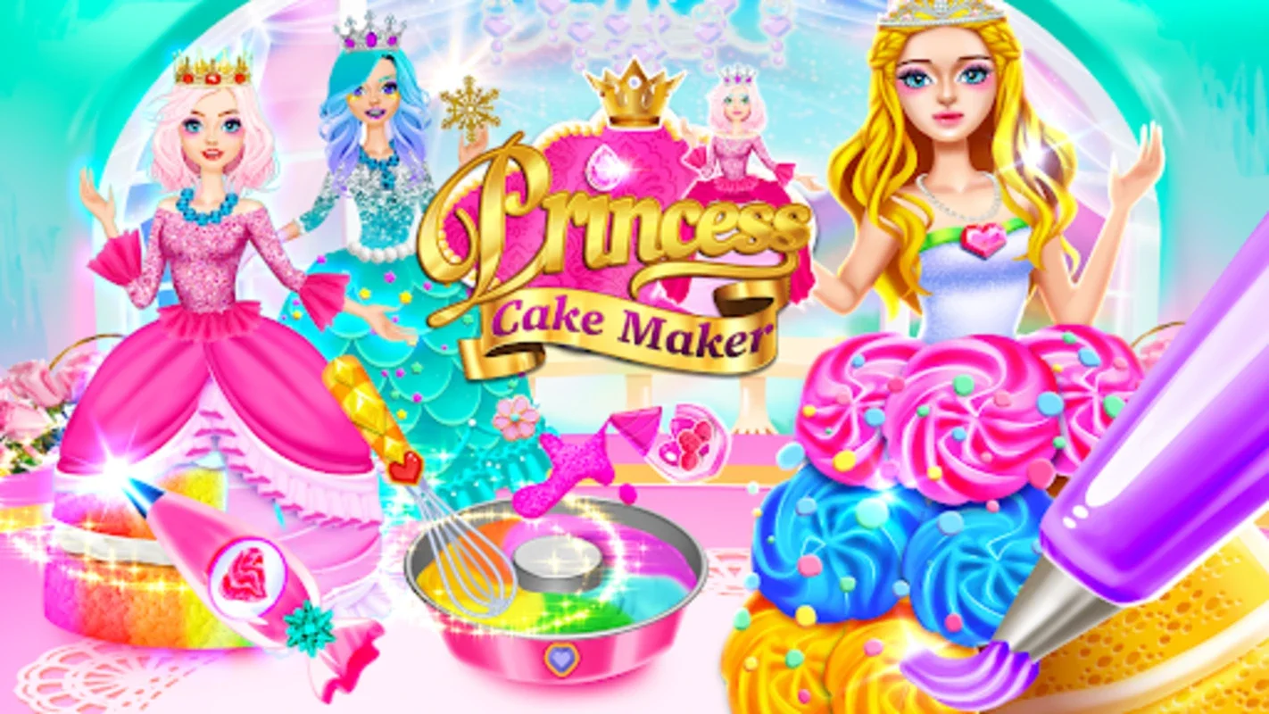 Rainbow Princess Cake Maker for Android - Download the APK from AppHuts