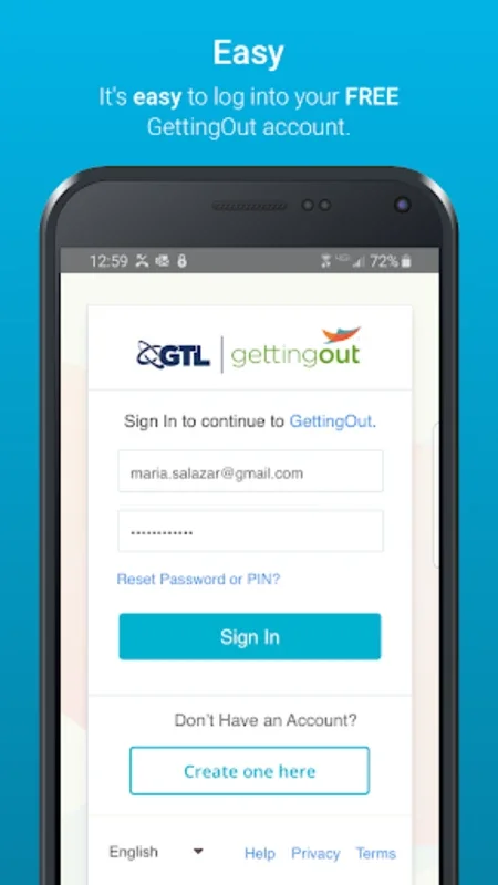 GTL | GettingOut for Android - Stay Connected with Loved Ones