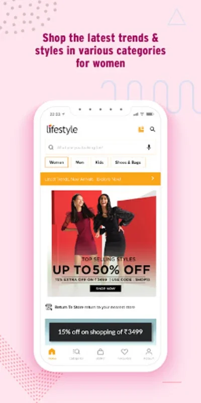 Lifestyle for Android - Shop Fashion with 80k+ Styles