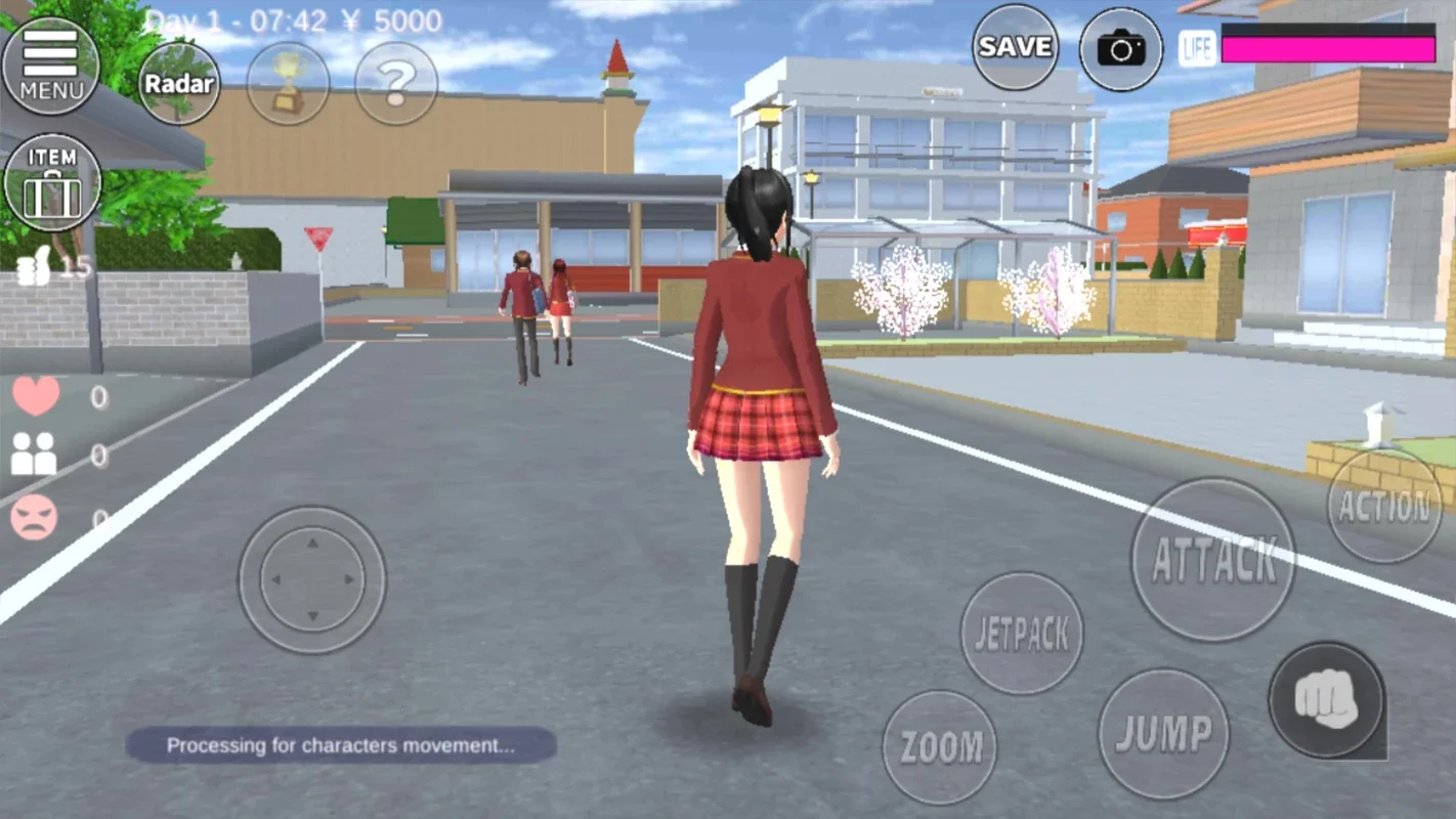 SAKURA School Simulator for Android - Explore the Crazy High School