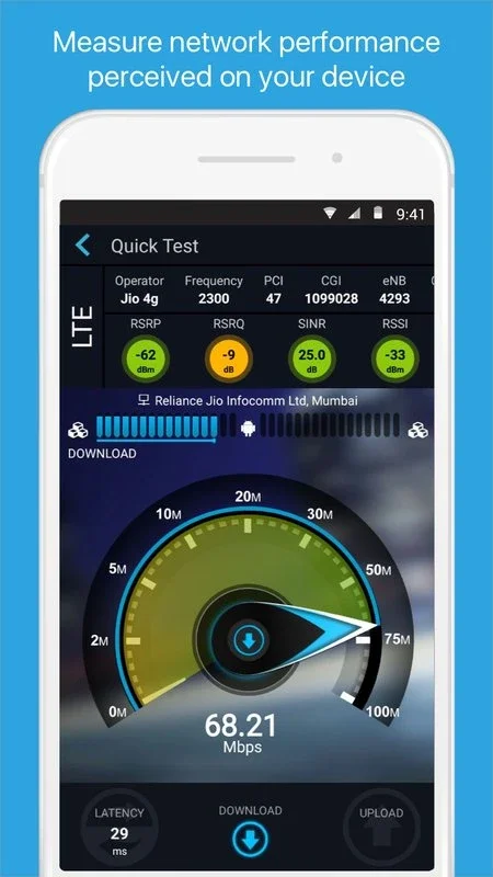 NetVelocity for Android - Analyze Network Performance