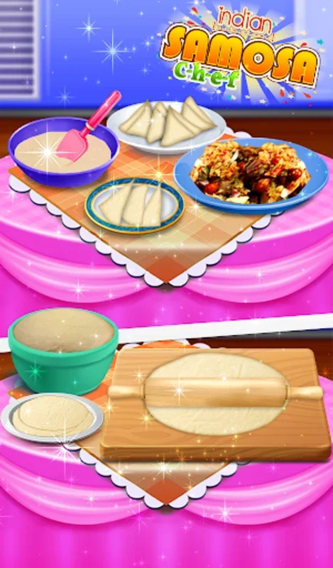 Indian Samosa Cooking Game for Android - Engaging Culinary Sim