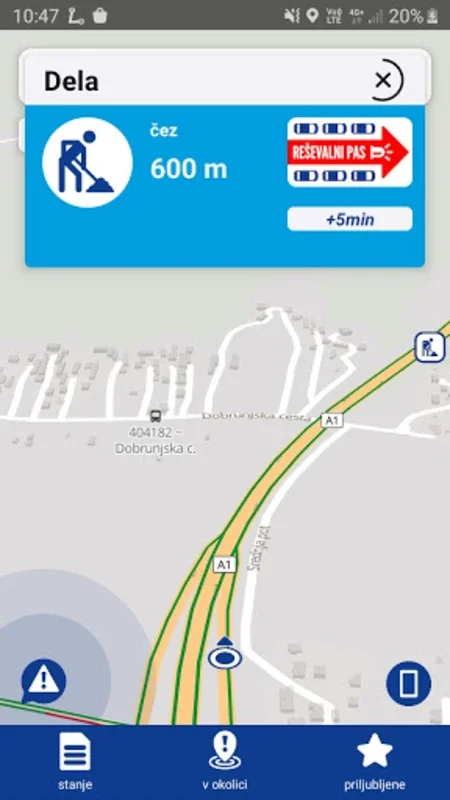 Promet+ for Android: Road Conditions & Traffic Info