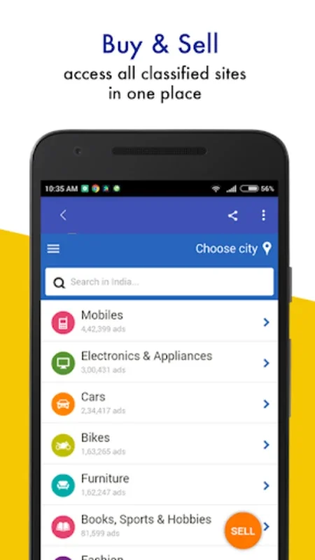 SmartShoppr: Android Shopping App with 500+ Indian Stores