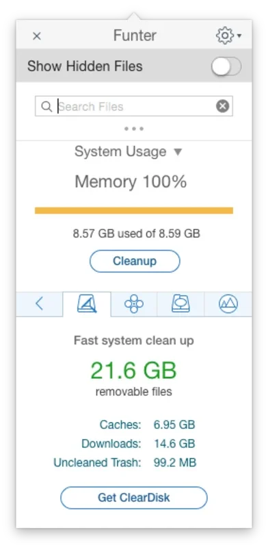 Funter for Mac - Manage Hidden Files Easily