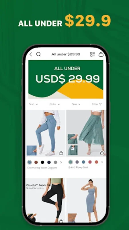 Halara for Android: Diverse Athleisure Deals