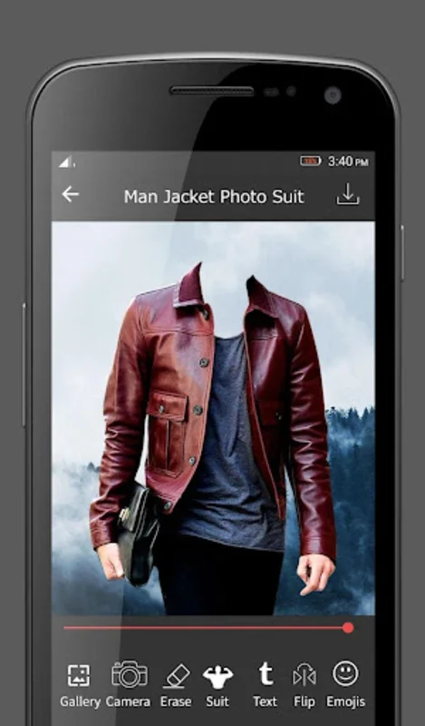 Man Jacket Photo Suit for Android - Enhance Your Photos