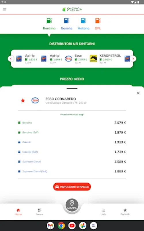 Pieno+ for Android: Find Affordable Fuel Stations