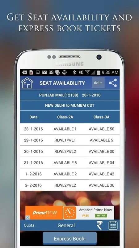 IndianRailway IRCTC for Android - Simplify Train Travel