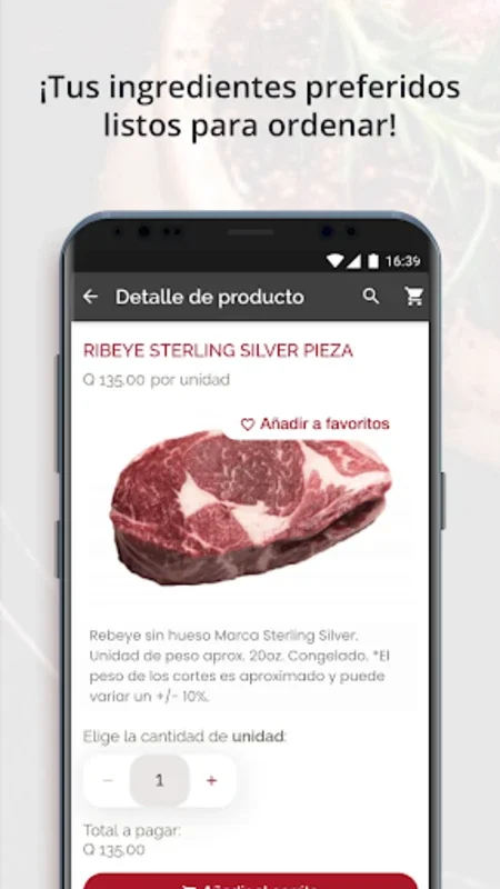 Meat House for Android: Premium Meats with Free Delivery