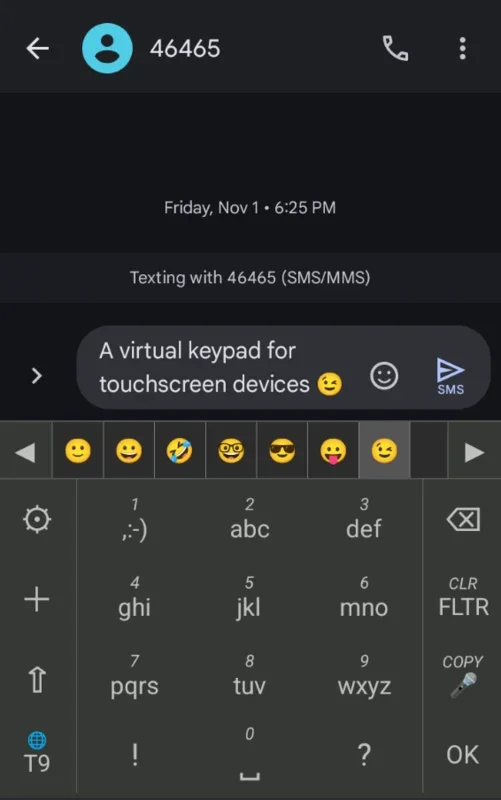 Traditional T9 for Android: Privacy-Focused T9 Keyboard