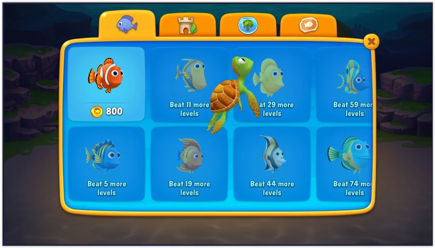 Fishdom for Android: Decorate Aquariums with Beautiful Fish