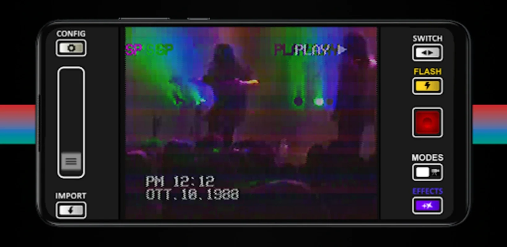 Tapee for Android - Add Vintage VHS Effects to Your Videos