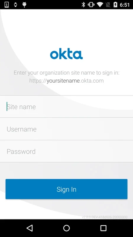 Okta Mobile for Android - Secure SSO Workspace