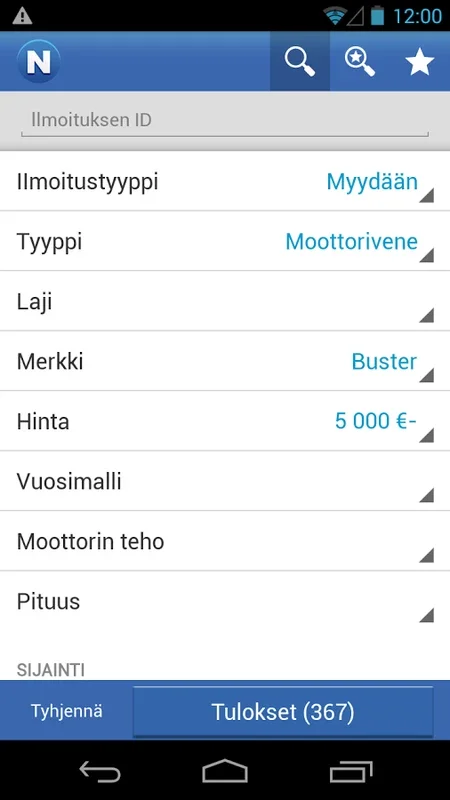 Nettivene for Android - Discover Finland's Boat Marketplace