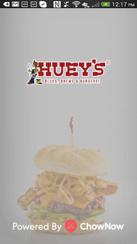 Huey Burger for Android - Effortless Meal Ordering