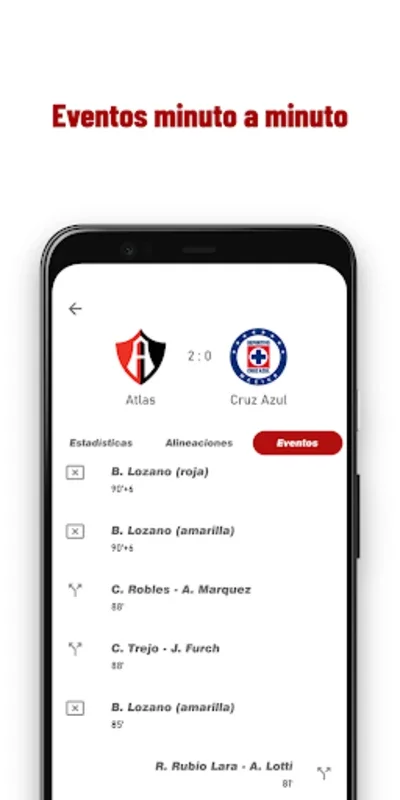 FL: MX for Android - Get Real-time Soccer Updates