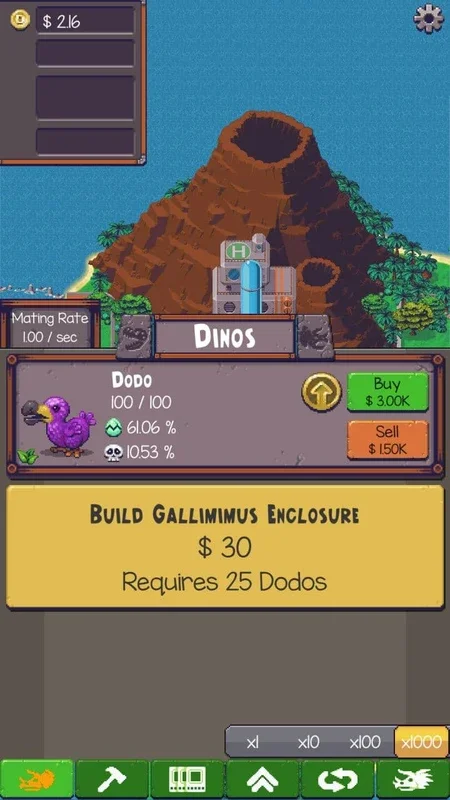 Idle Dino Zoo for Android - Engaging Dino Park Management