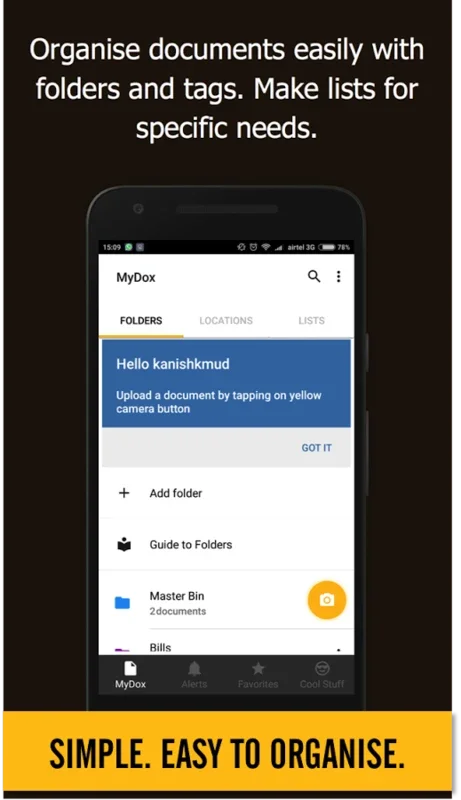 allDox for Android: Organize & Secure Docs