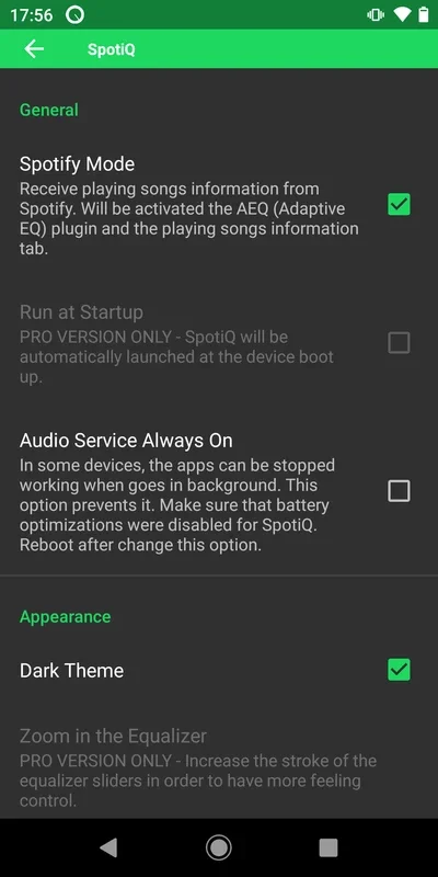 SpotiQ for Android - Enhance Spotify Audio