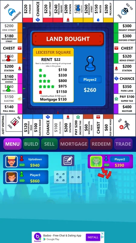 Monopoly Free for Android - Enjoy Global Gaming