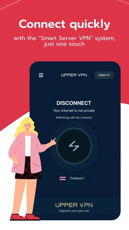 UpperVPN for Android - Secure VPN Solution