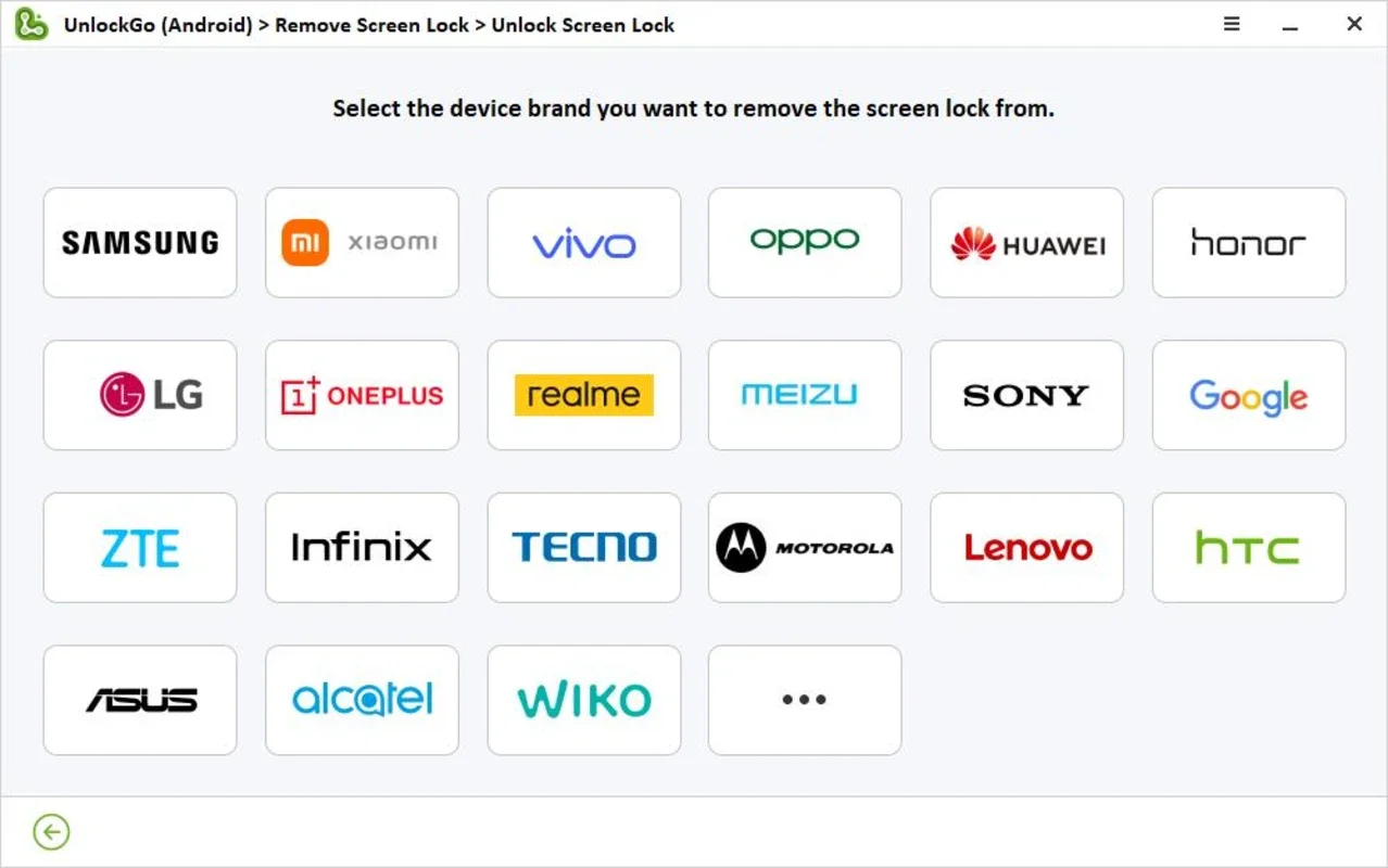 iToolab UnlockGo (Android) for Windows - Unlock Samsung Easily