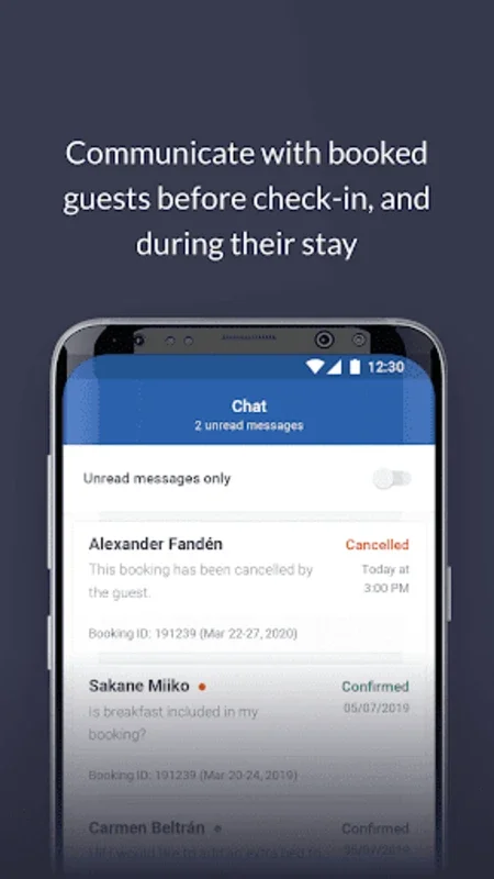 Agoda YCS for hotels only - Android App for Hotel Management