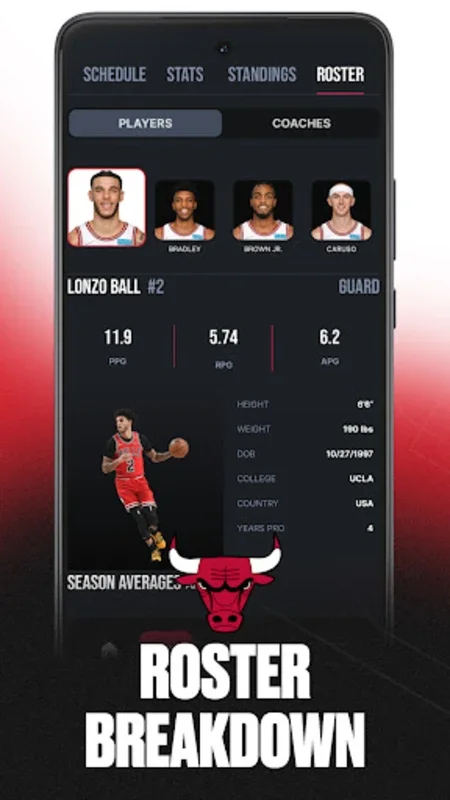 Chicago Bulls for Android - Unparalleled Fan Experience