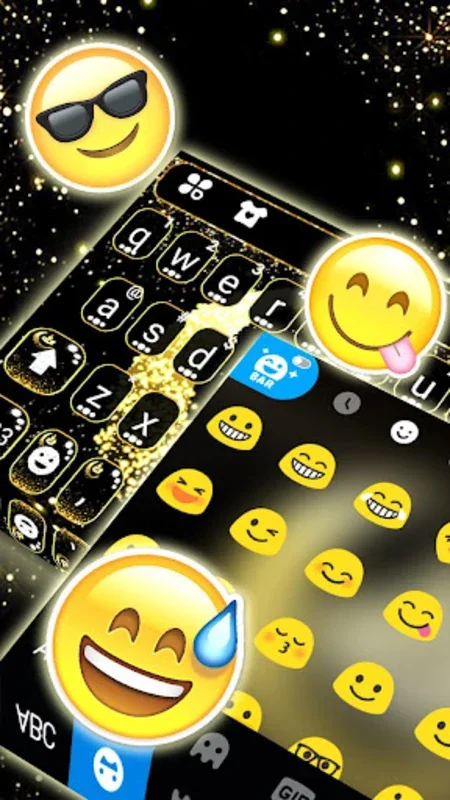 Glitter Allah Theme for Android: Stylish and Functional Keyboard