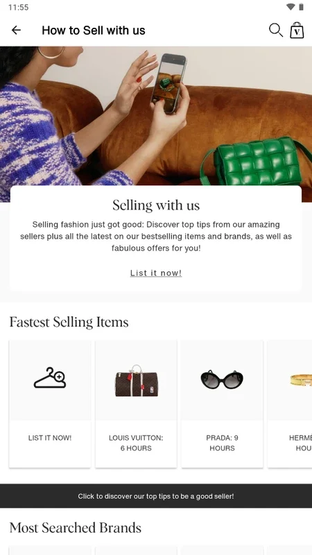 Vestiaire Collective for Android - Shop & Sell Sustainable Fashion