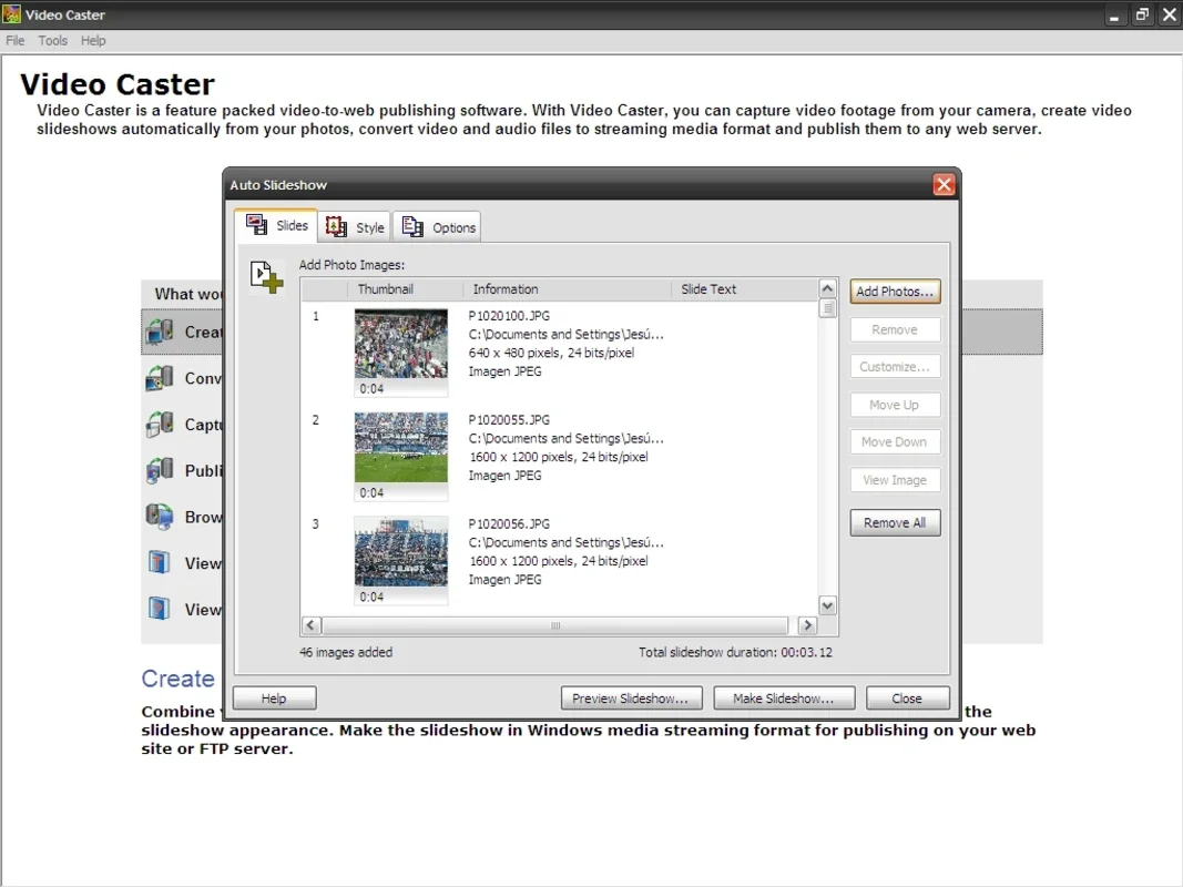 Video Caster for Windows - Share Multimedia Content Easily