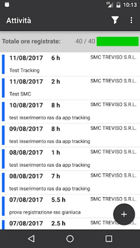 SMC Timesheet for Android - Streamline Task Management