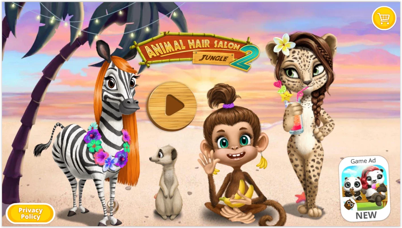 Jungle Animal Hair Salon 2 for Android - Stylish Grooming Fun