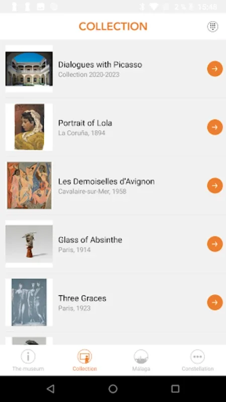 MuseoPicasso for Android - Enrich Your Artistic Journey