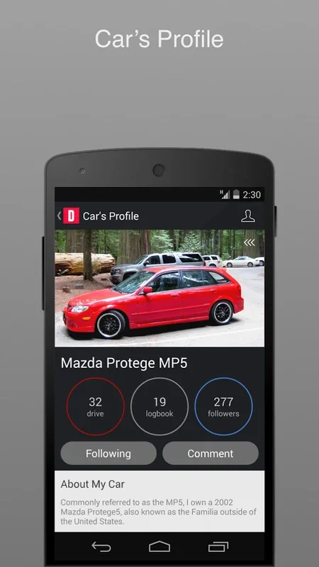 DRIVE.NET for Android - Stay Informed on Cars