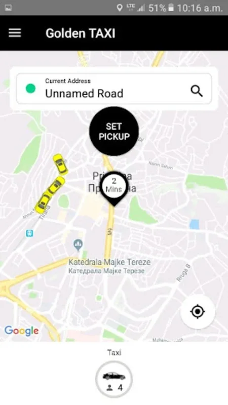 Golden TAXI for Android - Streamline Your Taxi Experience