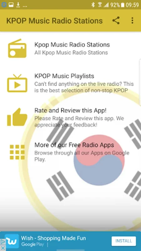 KPOP Music Radio Stations for Android - Immersive Experience