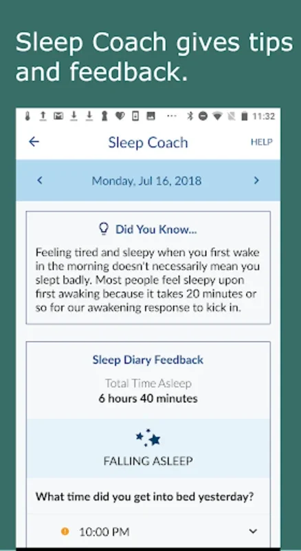 Insomnia Coach for Android: Enhance Your Sleep Patterns