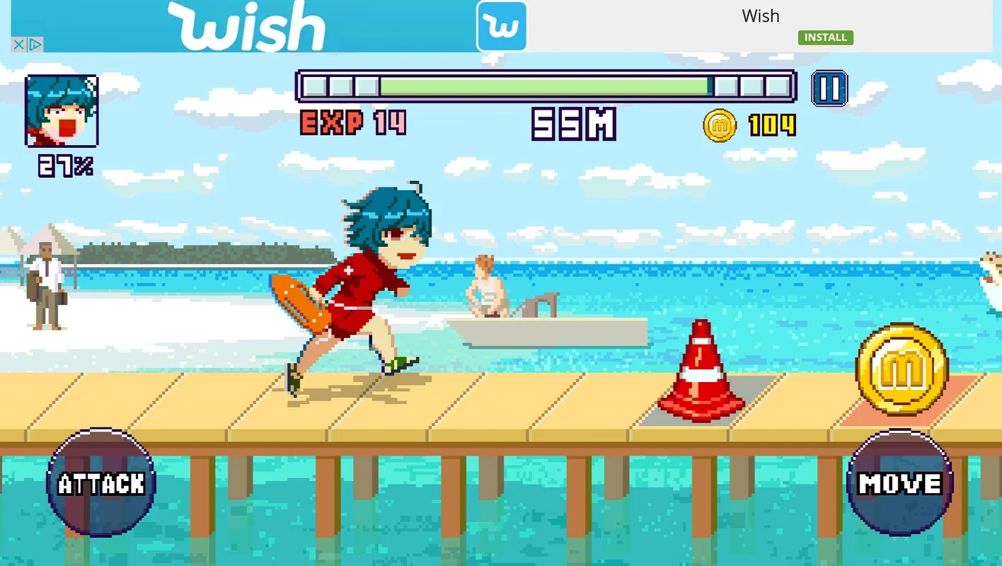 Maldives Friends : Pixel Flappy Fighter for Android - Engaging Arcade Game