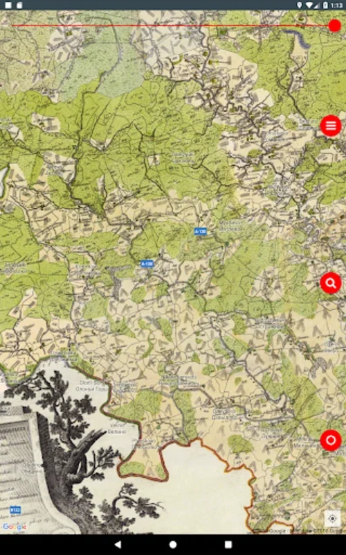 Vetus Maps: Explore History Through GPS-Enabled Antique Map Overlays on Android